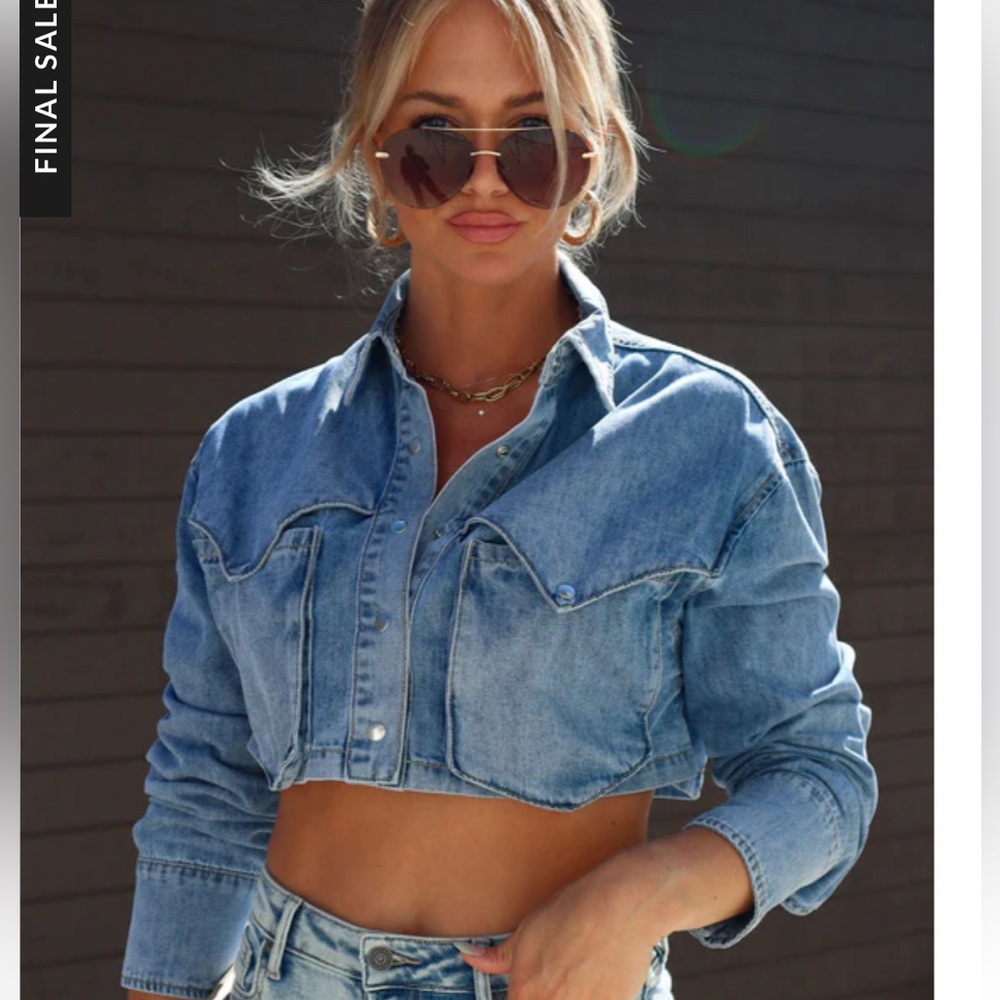 River Edge Denim Lightweight jacket
